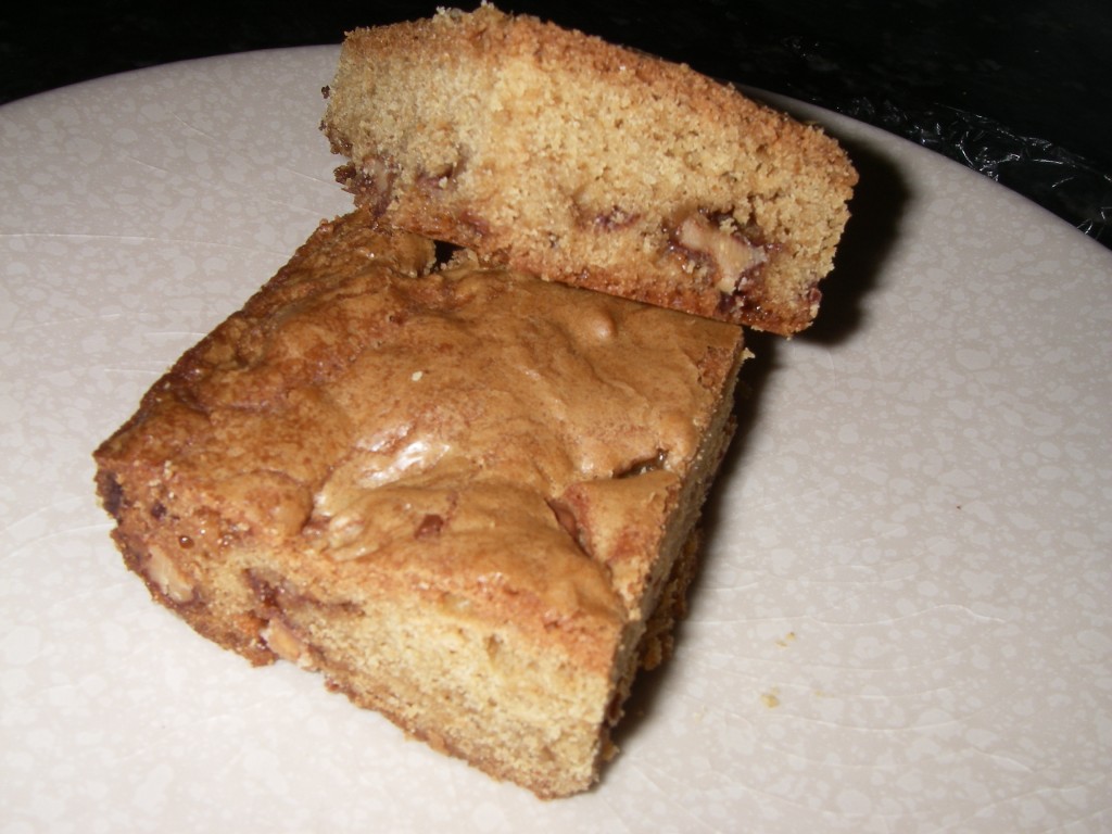 Heath Bar Blondies Busy Baking Mama